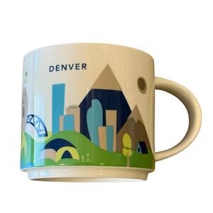 STARBUCKS DENVER You are Here Series 14 oz Coffee Mug